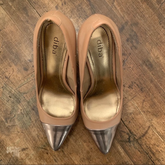 Beige Diba high heels - Picture 4 of 6